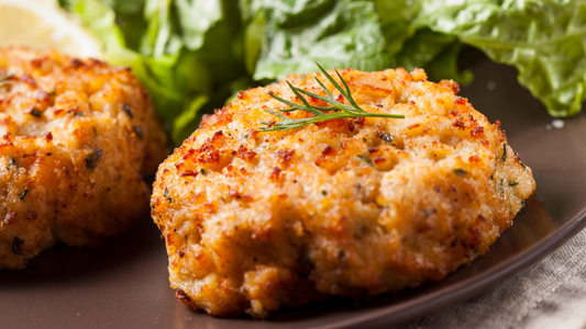 Lion's Mane Crab Cake